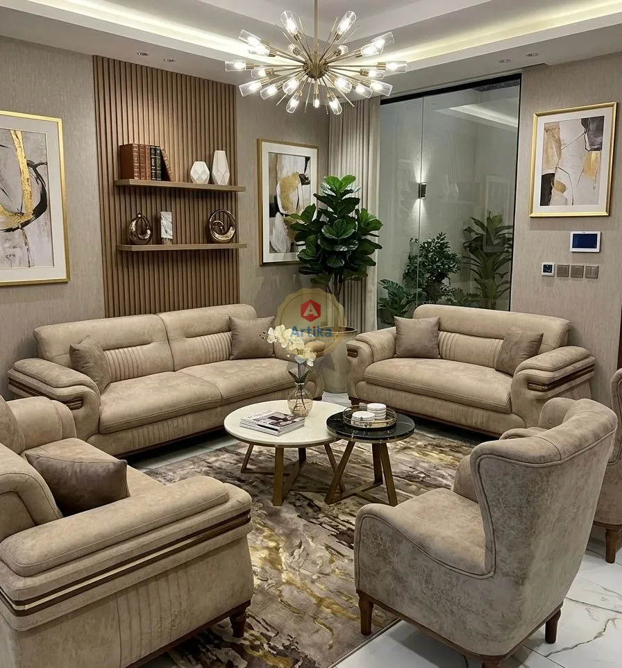 دفء الفخامة بتصميم كلاسيكي عصري