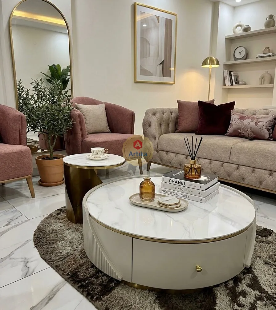 فخامة الرخام والتصميم الذكي